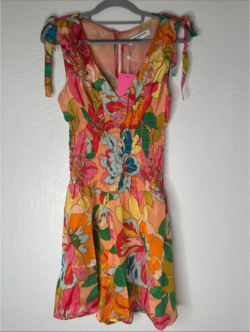 NWT Amanda Uprichard Floral Prescott Romper Bontanico Medium